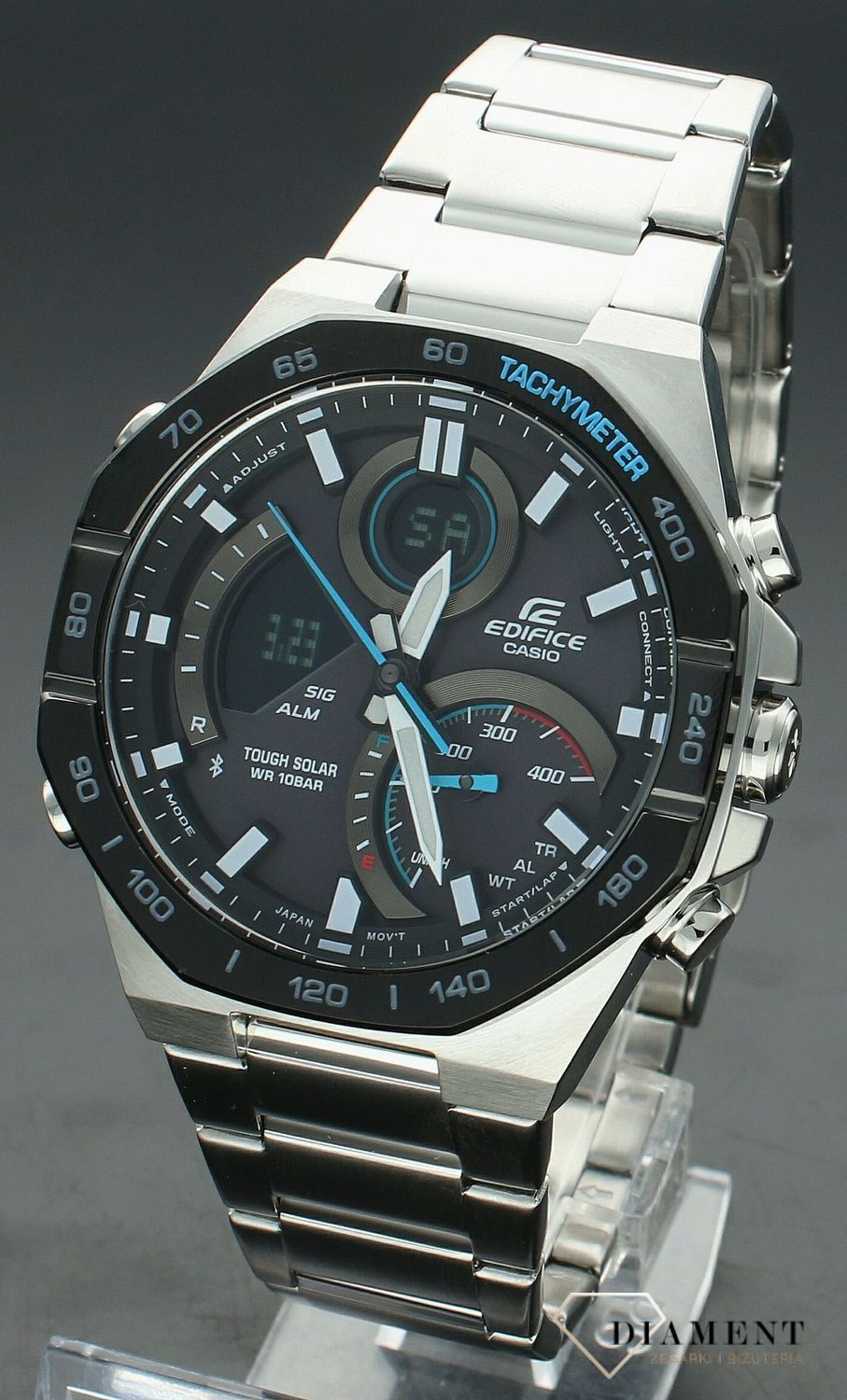 Zegarek męski Casio Edifice Racing Multicolor Solar ECB 950DB 1AEF