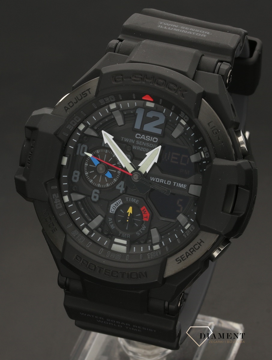 Zegarek M Ski Wstrz Soodporny Casio G Shock Ga A Er Zegarki