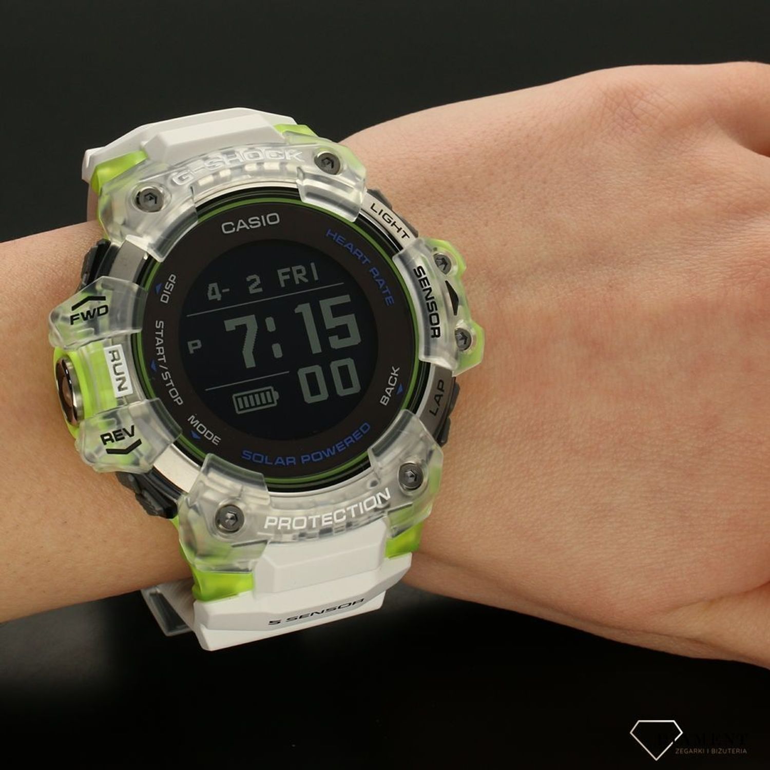 Zegarek męski smartwatch Casio G SHOCK GBD H1000 7A9ER zegarki