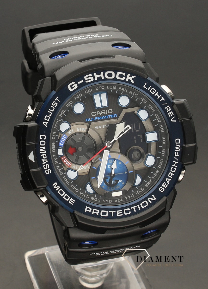 Zegarek M Ski Wstrz Soodporny Casio G Shock Gulfmaster Gn B Aer