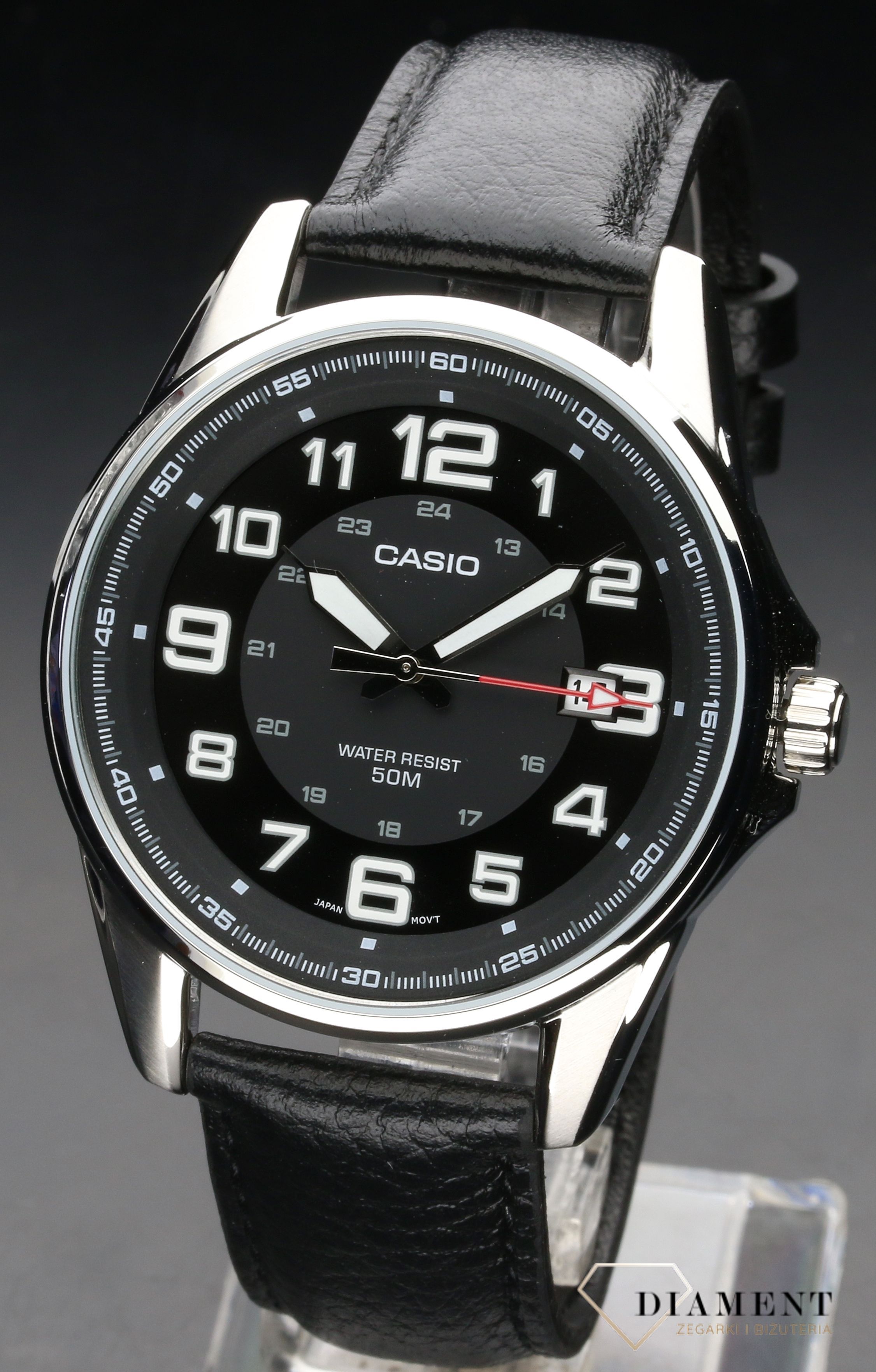 Zegarek męski CASIO Classic MTP 1372L 1B zegarki diament pl