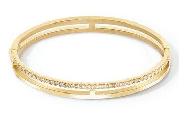 Bransoletka damska Swarovski Coeur De Lion Eternal Unity Bangle sztywna 0136321816. Bransoletka damska stalowa. Bransoletka z kryształkami Swarovskiego. Bransoletka damska na prezent. Bransoletka damska Coeur de Lion..jpg