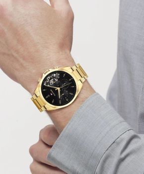 Zegarek męski Tommy Hilfiger Baker na złotej bransolecie 1710447. Złoty zegarek Tommy Hilfiger. Zegarek Tommy Hilfiger na złotej bransoelcie. Modowy zegarek męski na prezent (3).jpg
