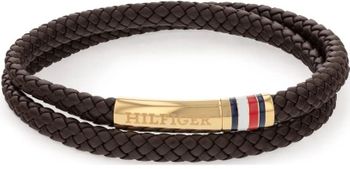 Bransoletka męska Tommy Hilfiger brązowa plecionka 2790551.jpg