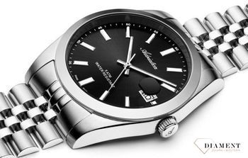 Zegarek męski Adriatica Sapphire A1299.5114Q. Męski zegarek szwajcarski. Zegarek męski Adriatica na bransolecie. Męski zegarek z szafirowym szkłem. Zegarek Adriatica na prezent dla mężczyzny.3.jpg