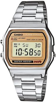 Zegarek męski Casio Vintage Classic A158WEA-9EF. Męski zegarek Casio. Zegarek Casio w retro styli. Zegarek elektroniczny Casio. Zegarek Vintage. Zegarek Casio Vintage z wyświetlaczem. Zegarek Casio na prezent..jpg