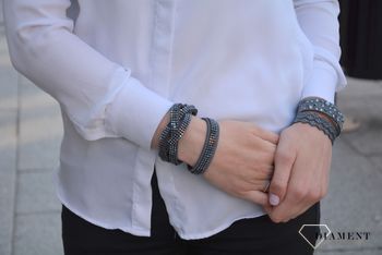Bransoletka damska Swarovski Constallation Pictor Metallic Blue BRA-COS-BCONST2HSN✓Biżuteria damska w Sklepie z Biżuterią zegarki-diament (1).JPG