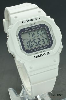 Biały zegarek Casio Baby-G solarny BGD-5650-7ER (2).jpg