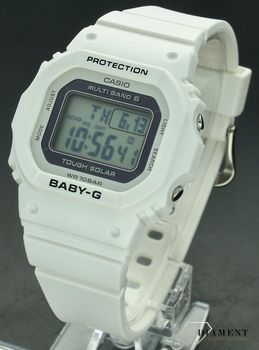 Biały zegarek Casio Baby-G solarny BGD-5650-7ER (3).jpg