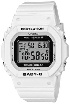 Biały zegarek Casio Baby-G solarny BGD-5650-7ER Zegarek sportowy Casio Baby-G. Zegarek solarny Casio Baby-G biały. Biały zegarek elektroniczny dla kobiety lub dziecka. Zegarek damski sportowy Casio. Zegarek na prezent Casio Baby-G (3).jpg