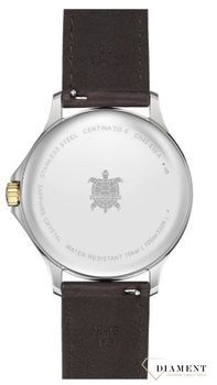 Zegarek męski Certina DS-8 Gent 40mm na brązowym pasku C045.410.26.031.00. Zegarek męski szwajcarski Certina. Elegancki męski zegarek na pasku marki Certina. Pomysł na prezent dla mężczyzny. 2.jpg