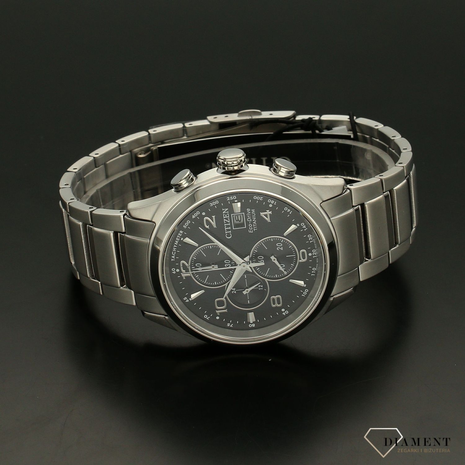 Zegarek Męski Citizen Eco Drive Titanium Ca0650 82l Zegarki Diament Pl