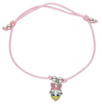 Srebrna bransoletka na różowym sznurku dla dziewczynki z Daisy DIA-BRA-11870-925 (1).jpg