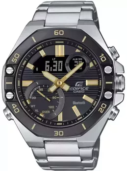 Zegarek EDIFICE Casio Bluetooth męski ECB-10DB-1A9EF Zegarek męski Casio EDIFICE ECB-10DB-1A9EF to zegarek wykonany wysokiej jakości materiałów i wyposażony w rozbudowane funkcje.1.webp