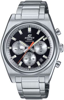 Zegarek CASIO Ediffice Spphire EFB-730D-1AVUEF Zegarek dla prawdziwego mężczyzny Zegarek męski Casio Edifice  Chronograph  EFB-730D-1AVUEF z czarną tarczą wyposażony jest w kwarcowy mechanizm, zasilany za pomocą bat.jpg