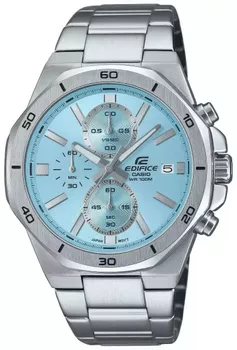 Zegarek męski CASIO EDIFICE EFV-640D-2BVUEF Zegarek dla prawdziwego mężczyzny Zegarek męski Casio Edifice  Chronograph  EFV-640D-2BVUEF z niebieską tarczą, wyposażony jest w kwarcowy mechanizm, zasilany za pomocą ba.webp