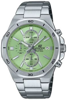 Zegarek męski CASIO EDIFFICE EFV-640D-3AVUEF Zegarek dla prawdziwego mężczyzny. Zegarek męski Casio Edifice Chronograph EFV-640D-3AVUEF z zieloną tarczą, wyposażony jest w kwarcowy mechanizm, zasilany za pomocą bate.jpg