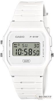 Zegarek Casio Vintage Digital biały F-91WB-7AEF ⌚ Zegarki dla dzieci ✓Zegarki Casio ✓ Negocjacje ➤Zapraszamy! Zegarki casio vintage unisex. Cyfrowy zegarek dla kobiety i mężczyzny. Zegarek na prezent..jpg