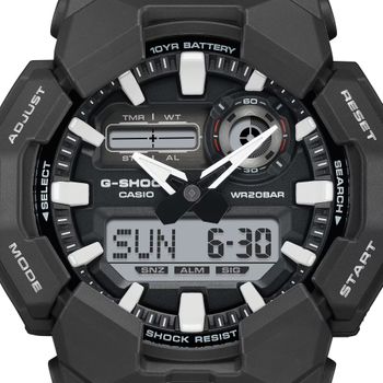 Zegarek Casio G-Shock GA-010-1AER. Zegarek z długoletnią baterią. Zegarek wstrząsoodporny. 2.jpg