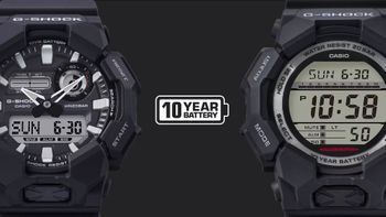 Zegarek Casio G-Shock GA-010-1AER. Zegarek z długoletnią baterią. Zegarek wstrząsoodporny. Zegarek z czasami światowymi. Męski zegarek G-Shock na prezent. 2.jpg