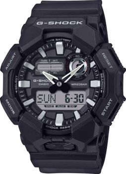 Zegarek Casio G-Shock GA-010-1AER. Zegarek z długoletnią baterią. Zegarek wstrząsoodporny. Zegarek z czasami światowymi. Męski zegarek G-Shock na prezent..jpg