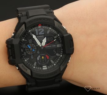 Męski wstrząsoodporny zegarek CASIO G-Shock GA-1100-1A1ER (2).jpg