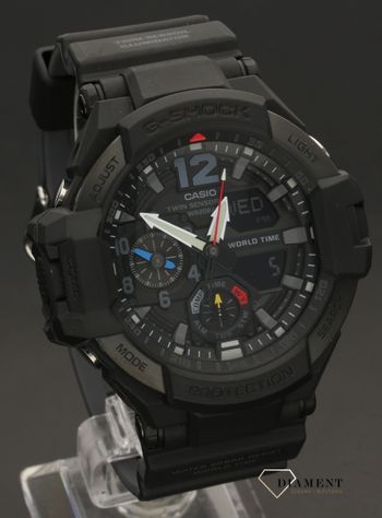 Męski wstrząsoodporny zegarek CASIO G-Shock GA-1100-1A1ER (3).jpg