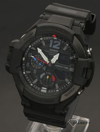 Męski wstrząsoodporny zegarek CASIO G-Shock GA-1100-1A1ER (4).jpg