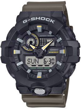 Zegarek Casio G-Shock GA-710TU-1A3ER. Zegarek wstrząsoodporny. Zegarek z czasami światowymi. Męski zegarek G-Shock na prezent. Zegarek G-Shock sportowy dla faceta. 2.jpg