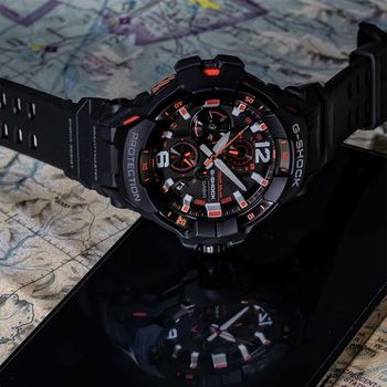 Zegarek G-SHOCK Casio GRAVITYMASTER TOUGH SOLAR BLUETOOTH GR-B300-1A4ER (8).jpg