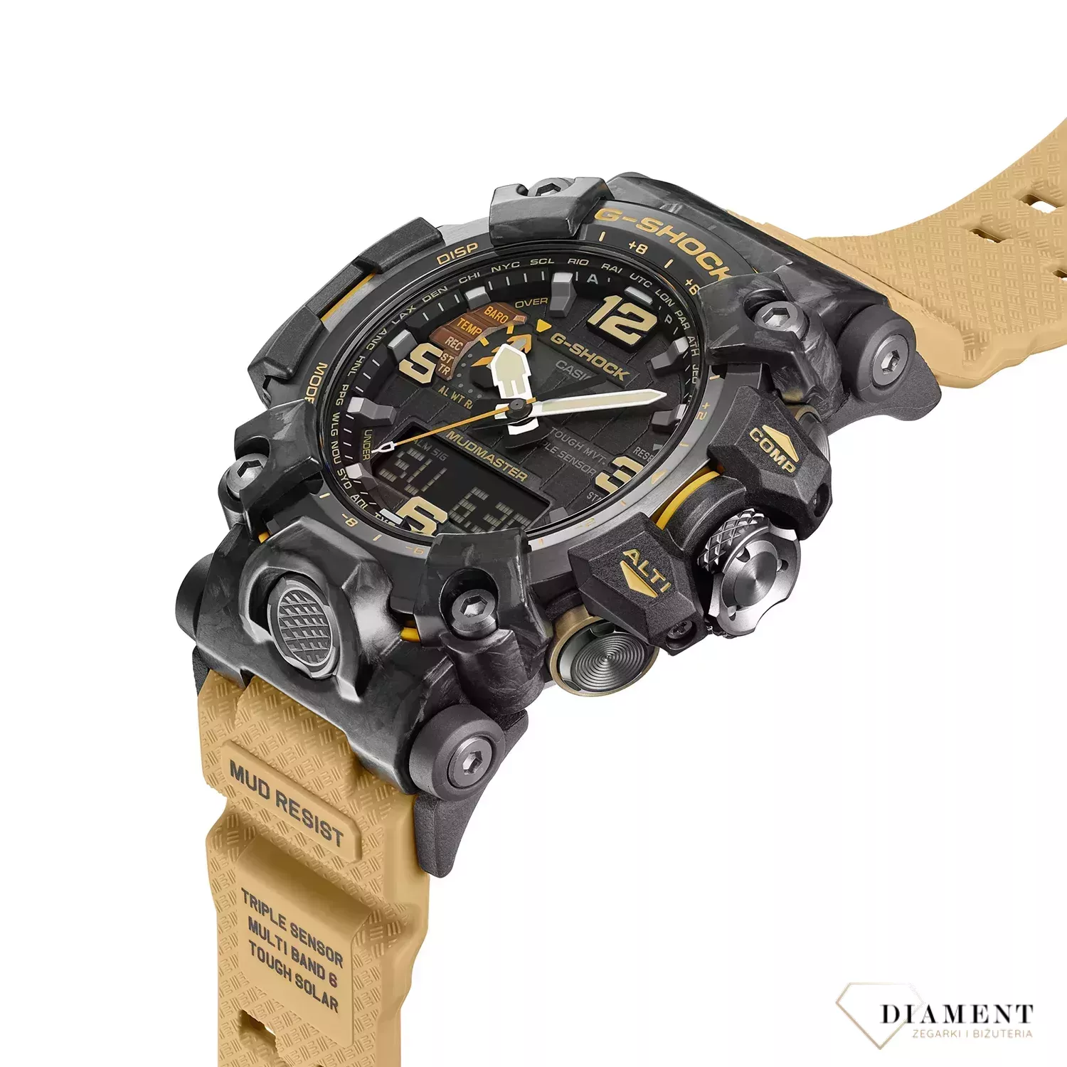 Zegarek m ski CASIO Mudmaster G Shock Master Of G GWG 2000 1A5ER www.zegarki diament.pl