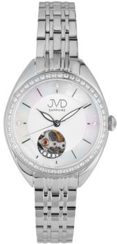 Zegarek damski automatic JVD JG1034.1  posiada mechanizm mechaniczny wyposażony dodatkowo w urządzenie nazywane automatycznym naciągiem. Głównym elementem tego urządzenia jest wahnik. Automatyczny naciąg pozwala wykorzys.jpg