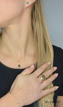 Kolczyki srebrne Swarovski zielone KG44806EM✓ Prezent dla dziewczyny✓ Prezent dla mamy✓Biżuteria srebrna w Sklepie z Biżuterią zegarki-diament.pl✓Piękna i Elegancka Kolczyki dla Kobiet (1).JPG