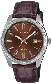 Zegarek męski Casio MTP-1302PL-5AVEF Timeless Collection brązowy na pasku.jpg