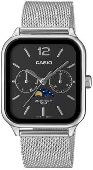 Zegarek męski Casio Classic Moonphase MTP-M305M-1AVER. Zegarek męski Casio. Zegarek męski Casio z fazami księżyca. Zegarek męski na bransolecie z fazami księżyca. Zegarek męski Casio na prezent..jpg