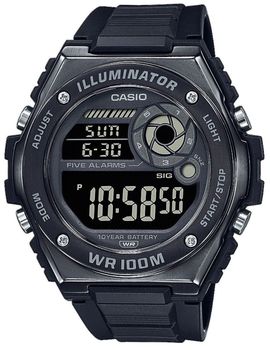 Zegarek męski Casio Digital  MWD-100HB-1BVEF. Męski zegarek sportowy idealny na prezent. Zegarek męski z funkcją alarmu. Męski zegarek sportowy Casio. zegarek wodoszczelny męski na prezent..jpg