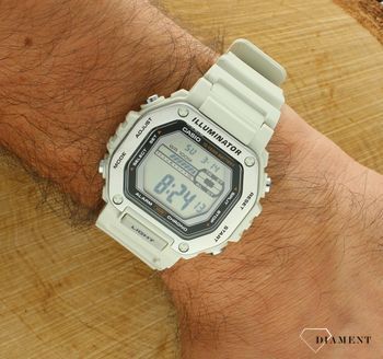 Zegarek męski Casio MWD-110H-8AVEF. Męski zegarek elektroniczny. Zegarek męski Casio. Męski zegarek na gumowym pasku, Męski zegarek Casio.jpg