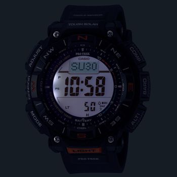 Zegarek męski ProTrek Casio Solar Digital PRG-340-1ER czarny. Zegarek Casio sportowy. Zegarek z wysokościomierzem, barometrem, termometrem. Zegarek w góry z kompasem. Zegarek na prezent. 11.jpg