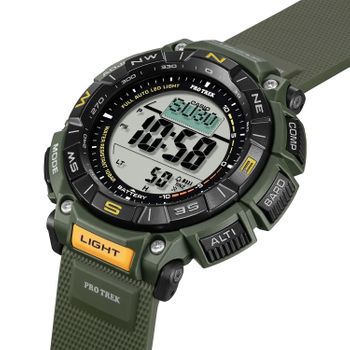 Zegarek męski ProTrek Casio Solar Digital PRG-340-3ER zielony.Zegarek Casio sportowy. Zegarek z wysokościomierzem, barometrem, termometrem. Zegarek w góry z kompasem. Zegarek na prezent.13.jpg