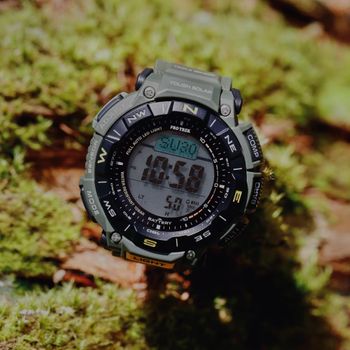 Zegarek męski ProTrek Casio Solar Digital PRG-340-3ER zielony.Zegarek Casio sportowy. Zegarek z wysokościomierzem, barometrem, termometrem. Zegarek w góry z kompasem. Zegarek na prezent.7.jpg