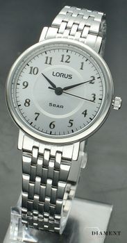 Zegarek damski Classic LORUS RG221XX9. Zegarek damski na bransolecie. Zegarek Lorus wyraźna tarcz. Klasyczny zegarek damski Lorus. Zegarek damski idealny na prezent (3).jpg