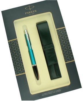 Zestaw Prezentowy Parker Długopis Urban Core Vibratn Blue i skórzane etui do długopisu S0822480 (3).jpg