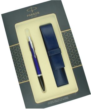 Zestaw Prezentowy Parker Długopis Urban fioletowy i etui do długopisu S0826660. Długopis Parker na prezent. Długopis srebrny parker z etui.  (1).jpg