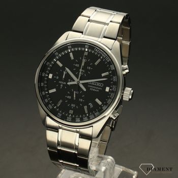 Zegarek męski Seiko  Czarny, sportowy chronograph   SKS539P1 to idealna propozycja na prezent dla mężczyzny (2).jpg