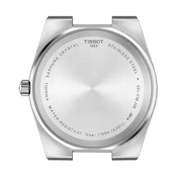 Zegarek męski na bransolecie z zielona tarczą Tissot PRX T137.410.11.091.01  (2).webp