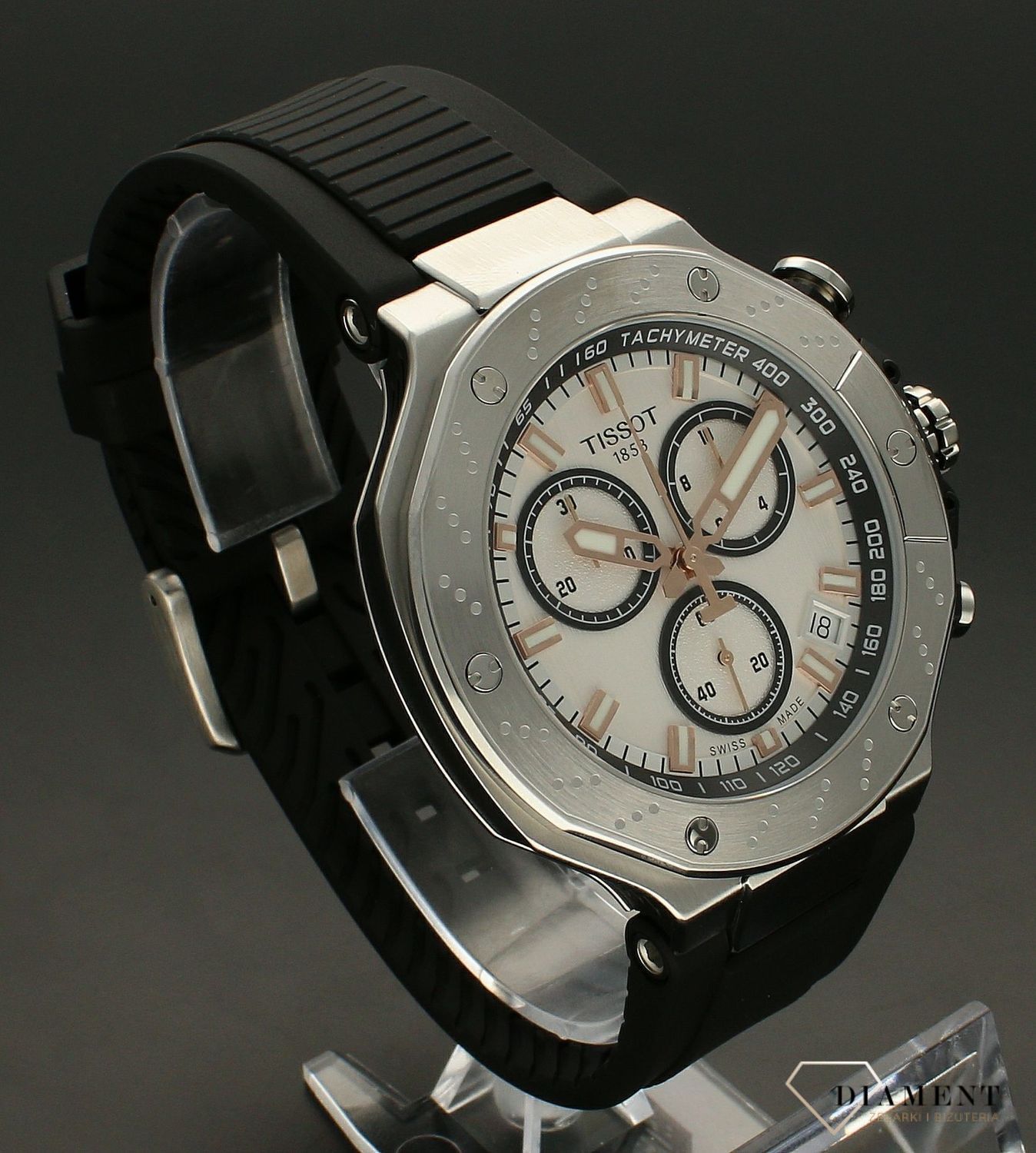 Zegarek m ski Tissot T RACE CHRONOGRAPH T141.417.17.011.00 www