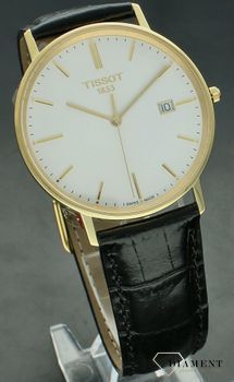 Zegarek złoty Tissot Goldrun Sapphire 18K T922.410.16.011.00. Złoty zegarek męski. Złoty zegarek na pasku Tissot. Zegarek z 18karatowego złota na pasku. Zegarek złoty Tissot na prezent dla mężczyzny (3).jpg