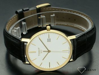 Zegarek złoty Tissot Goldrun Sapphire 18K T922.410.16.011.00. Złoty zegarek męski. Złoty zegarek na pasku Tissot. Zegarek z 18karatowego złota na pasku. Zegarek złoty Tissot na prezent dla mężczyzny (5).jpg