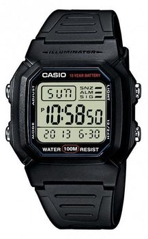 Zegarek męski CASIO sport W-800H-1AVES Zegarek męski CASIO Sport W-800H-1AVES wyposażony jest w kwarcowy mechanizm, zasilany za pomocą baterii. Posiada bardzo wysoką dokładność mierzenia czasu +- 10 sekund w przecią.jpg